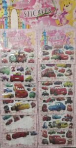 __CARTOON STICKER MULTI CHARACTER MRP 15 HANGING ON WALL