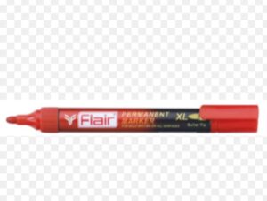 FLAIR PERMANENT MARKER RED MRP 20 (RACK G2J2)