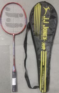 __ BADMINTON RACKET JONEX CLUB 555 MRP 470 SPORTS ROOM