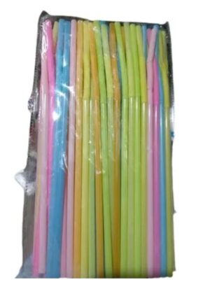__ DRINKING FLEXIBLE PLASTIC STRAW MRP 100 RACK A4