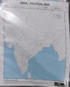 FREEMIND INDIA POLITICAL MAP PKT MRP RS 125 (G3J2)