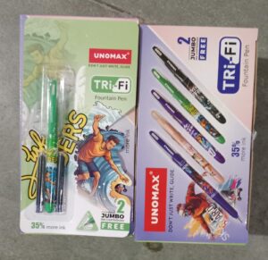 UNOMAX FOUNTAIN PEN TRI-FI MRP RS 50(RACK G2F1)