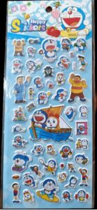 __DOREMON STICKER SMALL MRP RS 25 (RACK B2)