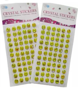 __SMILY CRYSTAL STICKER MRP 35 BOX13