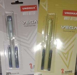 UNOMAX VEGA FOUNTAIN PEN MRP 50 RACK G2F1