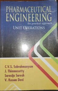 PHARMACEUTICAL ENGINEERING C.V.S SUBRAMANYAM MRP 550 G3