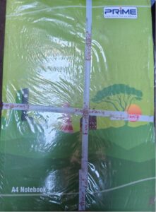 EVERSHINE A4 NOTEBOOK MRP RS 220