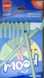 CELLO MOOD GEL PEN BLACK MRP 10 RACK G2F2