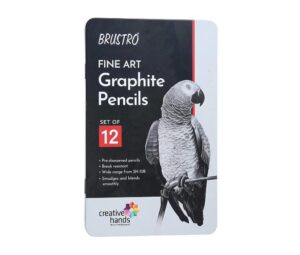 __BRUSTRO GRAPHITE PENCILS (SET OF 12) MRP 339 BOX S1