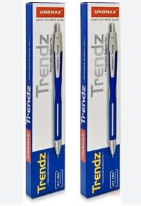 UNOMAX TRENDZ RT BALLPEN CLICK BLUE MRP 20 RACK G2G2