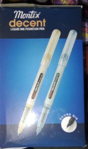 MONTEX DECENT FOUNTAIN PEN MRP 50