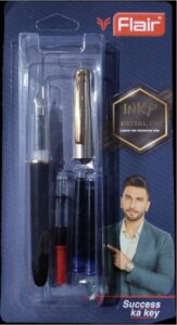FLAIR METAL GP FOUNTAIN PEN MRP 150 2ND FLOOR