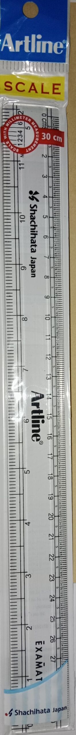 ARTLINE SCALE 30CM MRP 12 RACK G2H2