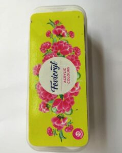 FEVICRYL ACRLIC CLOURS MRP 250 10 SHADES RACK G2I3