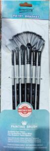 __WORISON FAN TYPE PAINT BRUSHES MRP RS 225 RACK B2