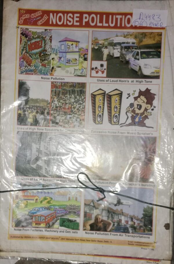 NOISE POLLUTION STICKER CHART NO 218 MRP7