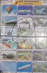 AIR TRANSPORT STICKER CHART NO 107 MRP 10