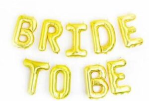 __ BRIDE TO BE FOIL BALLOOON MRP 150 RACK ART N CRAFT A4