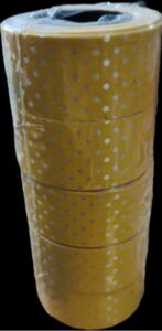 __YELLOW DOTTED CURLING RIBBON MRP RS 30 (RACK A4)