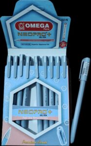 OMEGA NEO PRO PLUS GEL PEN BLACK MRP RS 10 G2F2