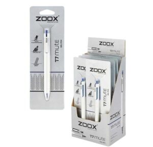 ZOOX T7 MUTE GEL PEN BLUE MRP 50 RACK G2F3