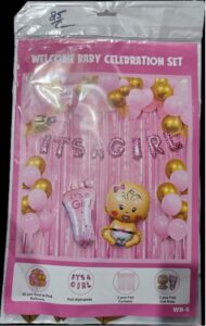 WELCOME BABY GIRL MRP 325 (BOX 13)
