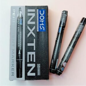 DOMS INXTEN PERMANENT MARKER BLACK MRP RS 10G2J2