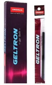 UNOMAX GELTRON GEL REFILL BLACK MRP RS 5 (PLASTIC BOX S4)