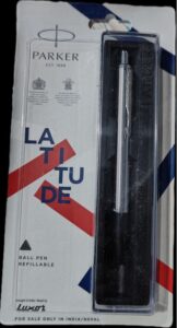 PARKER LATITUDE BALL PEN MRP RS 240 BOX S5