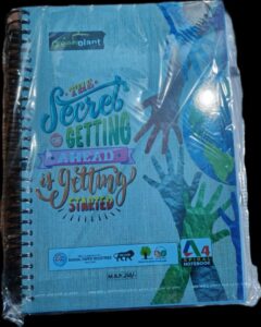 GREEN PLANET SPIRAL BLANK MRP RS 250