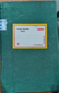 ////NEELGAGAN LEDGER NO.6 CANVAS BINDING MRP RS 556 G3M4