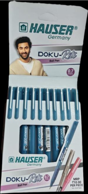HAUSER DOKURITE BALL PEN MRP RS 10 BLUE G2G3