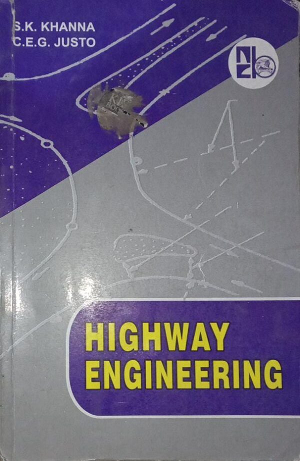 HIGHWAY ENGINEERING SK KHANNA MRP 425 2ND HAND RACK A3