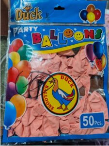 __PEACH COLOR PASTEL BALLOON MRP RS 125 (BOX 6)