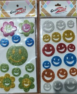 __GLITER STICKER SMILEY MRP RS 25 RACK C5
