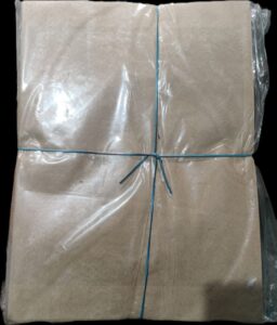 BROWN COVER PAPER BIG 70 GRAM MRP RS 4