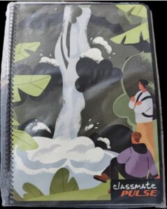 CLASSMATE PULSE PLAIN SPIRAL NOTEBOOK MRP RS 100