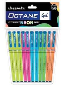 CLASSMATE OCTANE NEON GEL BLUE MRP RS 100
