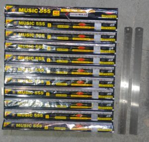 STEEL SCALE 30 CMS MUSIC 555 HEAVY MRP RS 55 G2I3