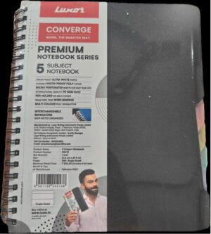 LUXOR CONVERGE PREMIUM NOTEBOOK MRP RS 330 G2K3